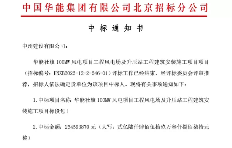開(kāi)局即決戰(zhàn) 起步即沖刺——中州建設(shè)有限公司新年中標(biāo)工作開(kāi)門(mén)紅！